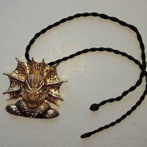 18K Gold Plated Jeepers Creepers Horror Movie Monster Mask Pendant